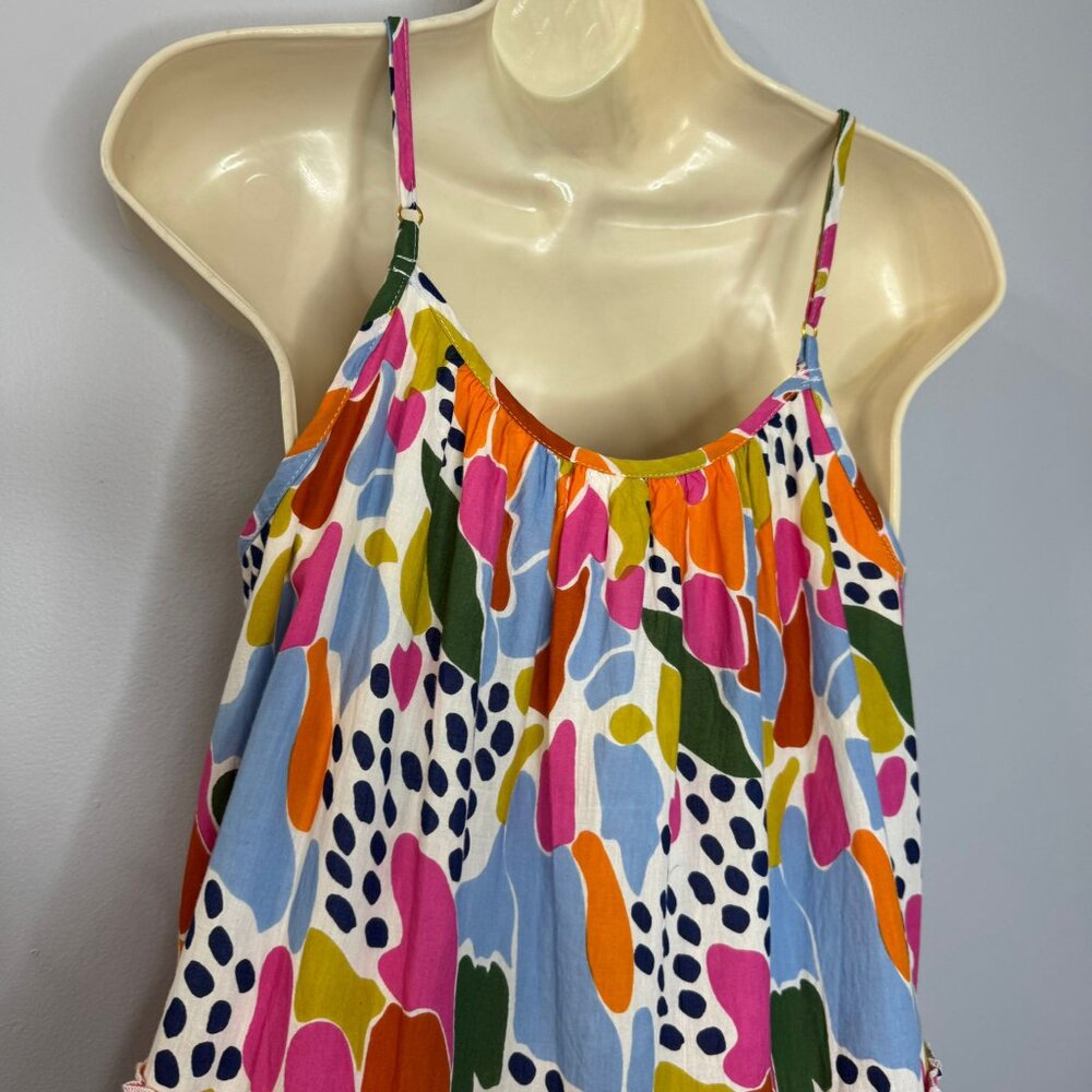 THML Spotted Multi Print Swim Sundress Adjustable Strap Beach Vacation  Sz. XS - Picture 8 of 13